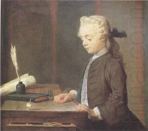 Boy with a Top (nk05), Jean Baptiste Simeon Chardin